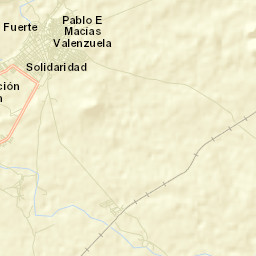 El Fuerte Street Map