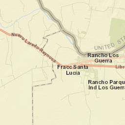 Los Guerra Street Map