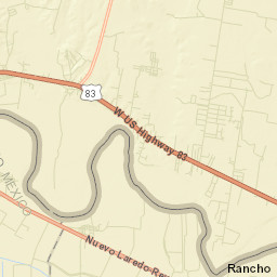Escobares Street Map