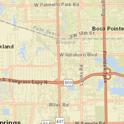 West Dixie Bend Florida Street Map