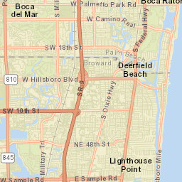 The Cove Florida Street Map