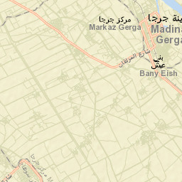 Jirjā Street Map