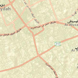 Buraidah Street Map