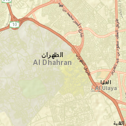 Dhahran Street Map