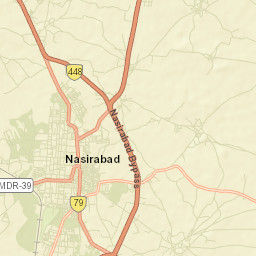 Nasirabad Street Map