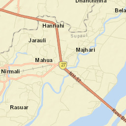 Nirmali Street Map