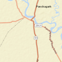 Panchagarh Street Map