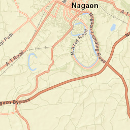 Nagaon Street Map