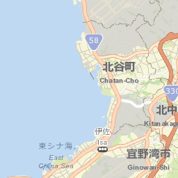 Ginowan Shi Street Map