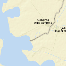 Bacorehuis Street Map