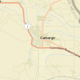 Ciudad Camargo Street Map