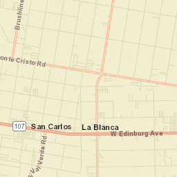 La Blanca Street Map