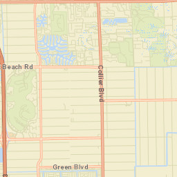 Vineyards Florida Street Map