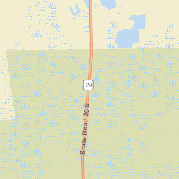 Sunniland Florida Street Map