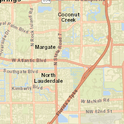Sabal Palms Estates Florida Street Map