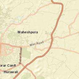 Morar Street Map