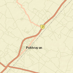 Pukhrayan Street Map