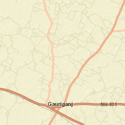 Gauriganj Street Map