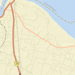 Dohrighat Street Map