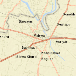 Mairwa Street Map