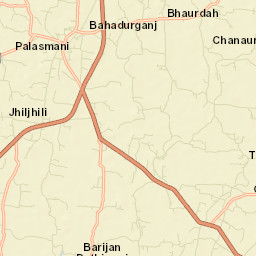 Bahadurganj Street Map