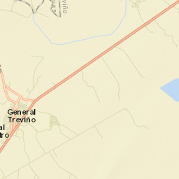 General Treviño Street Map