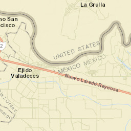 Valadeces Street Map