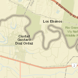 Ciudad Gustavo Díaz Ordaz Street Map