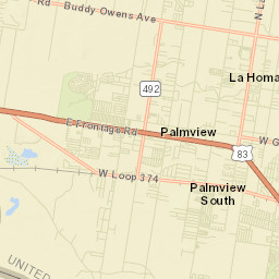 Palmview South Street Map