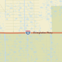 Golden Gates Estates Florida Street Map