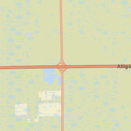 Miles City Florida Street Map