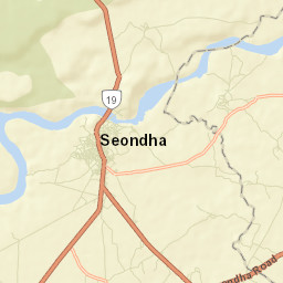 Seondha Street Map