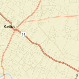 Kadipur Street Map