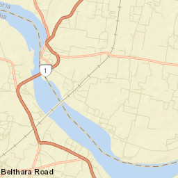 Belthara Street Map