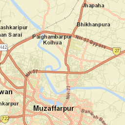 Muzaffarpur Street Map