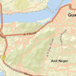 Guwahati Street Map