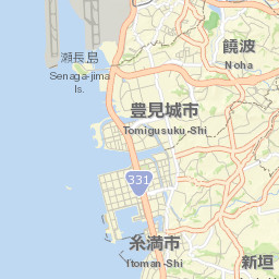 Tomigusuku-shi Street Map