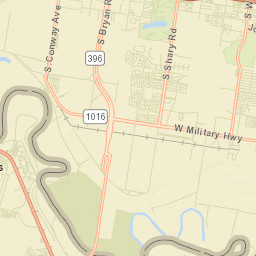 Los Cavazos Street Map