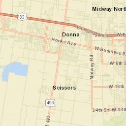 Midway North Street Map