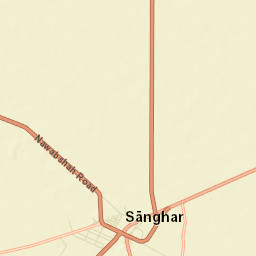 Sanghar Street Map