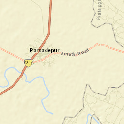 Parshadepur Street Map