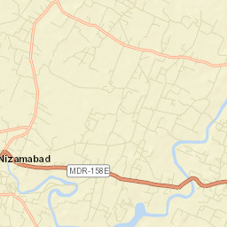 Nizamabad Street Map