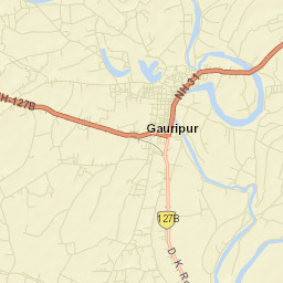 Gauripur Street Map