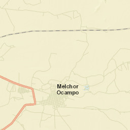 Melchor Ocampo Nuevo León Street Map