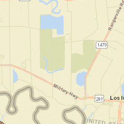 Los Indios Street Map