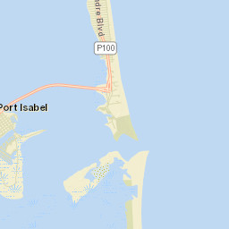 South Padre Island Street Map