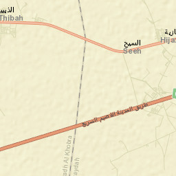 Al Thybiyah Street Map