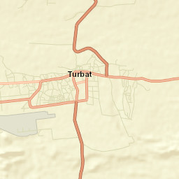 Turbat Street Map