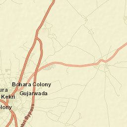 Kekri Street Map