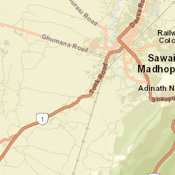 Sawai Madhopur Street Map